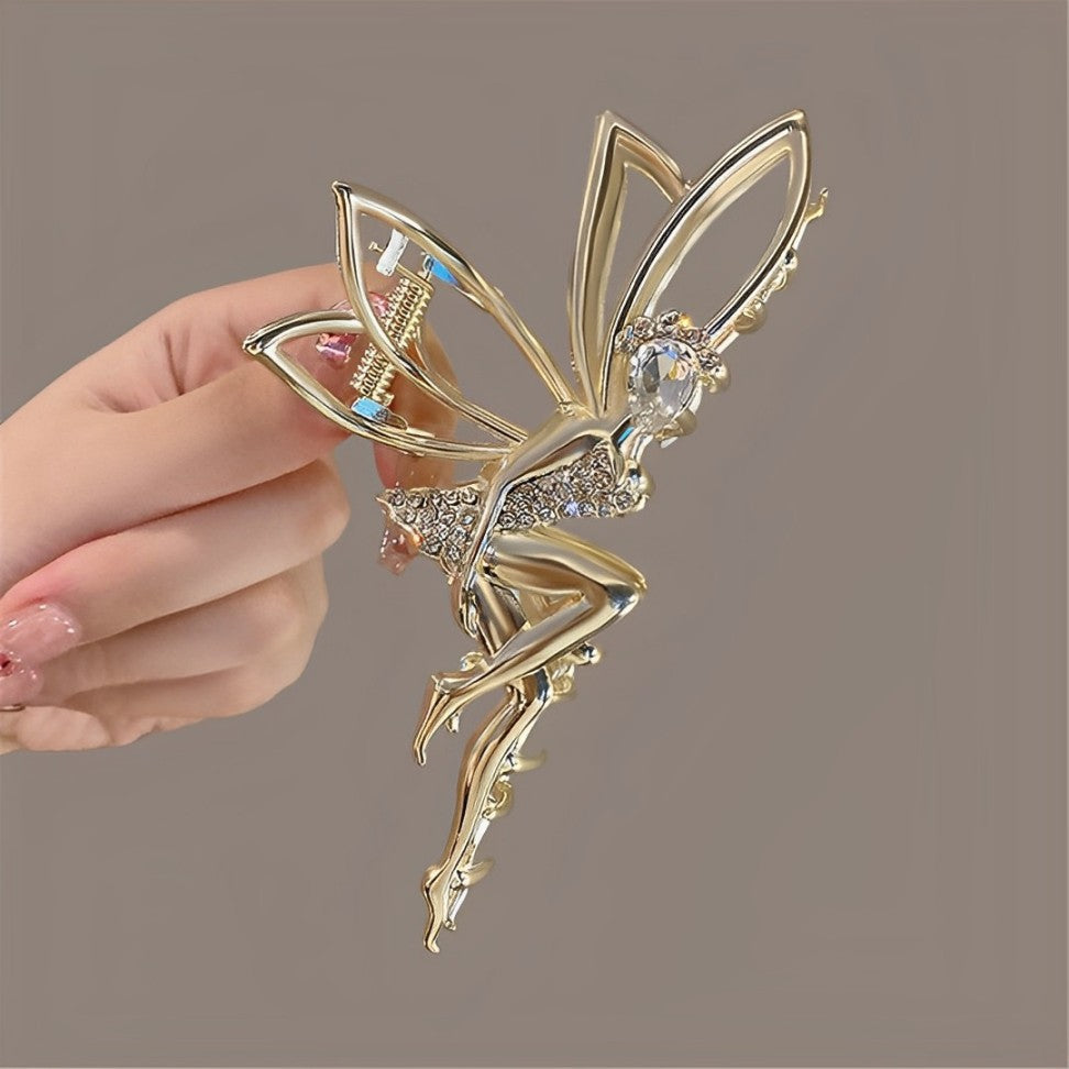 Elf Metal & Rhinestone Hair Claw