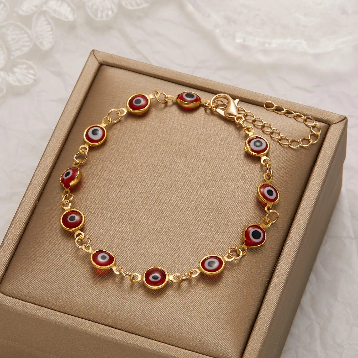 Colorful Evil Eye Bracelet 