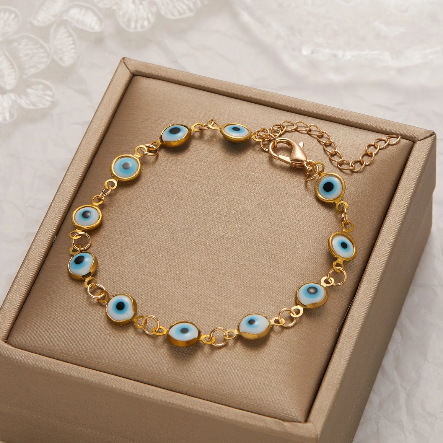 Colorful Evil Eye Bracelet 