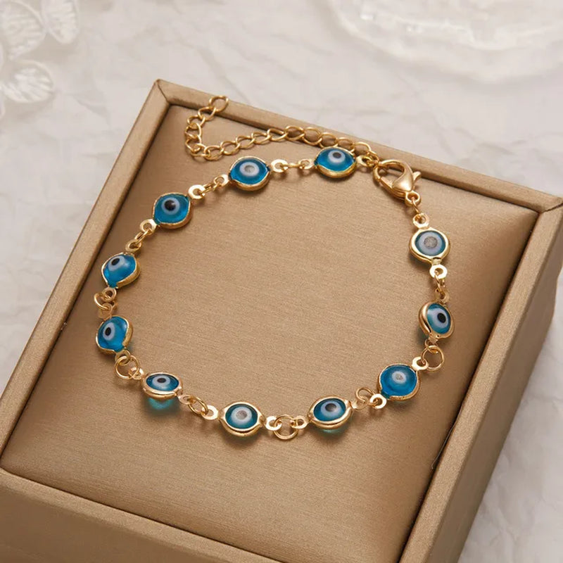 Colorful Evil Eye Bracelet 